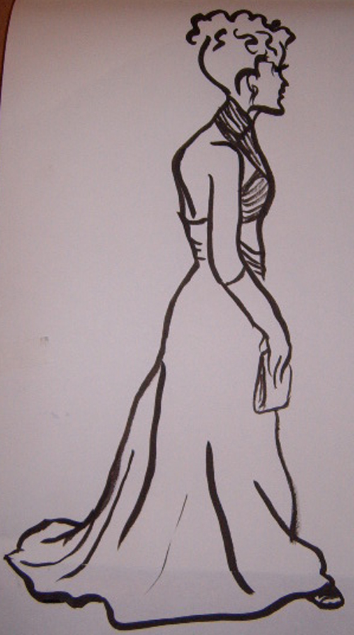 ink drawing