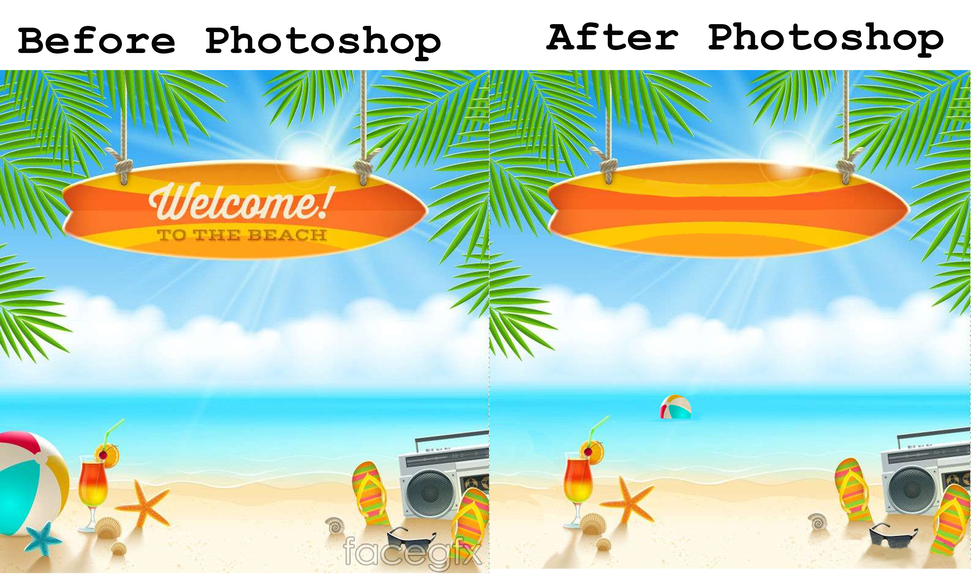 beach edit