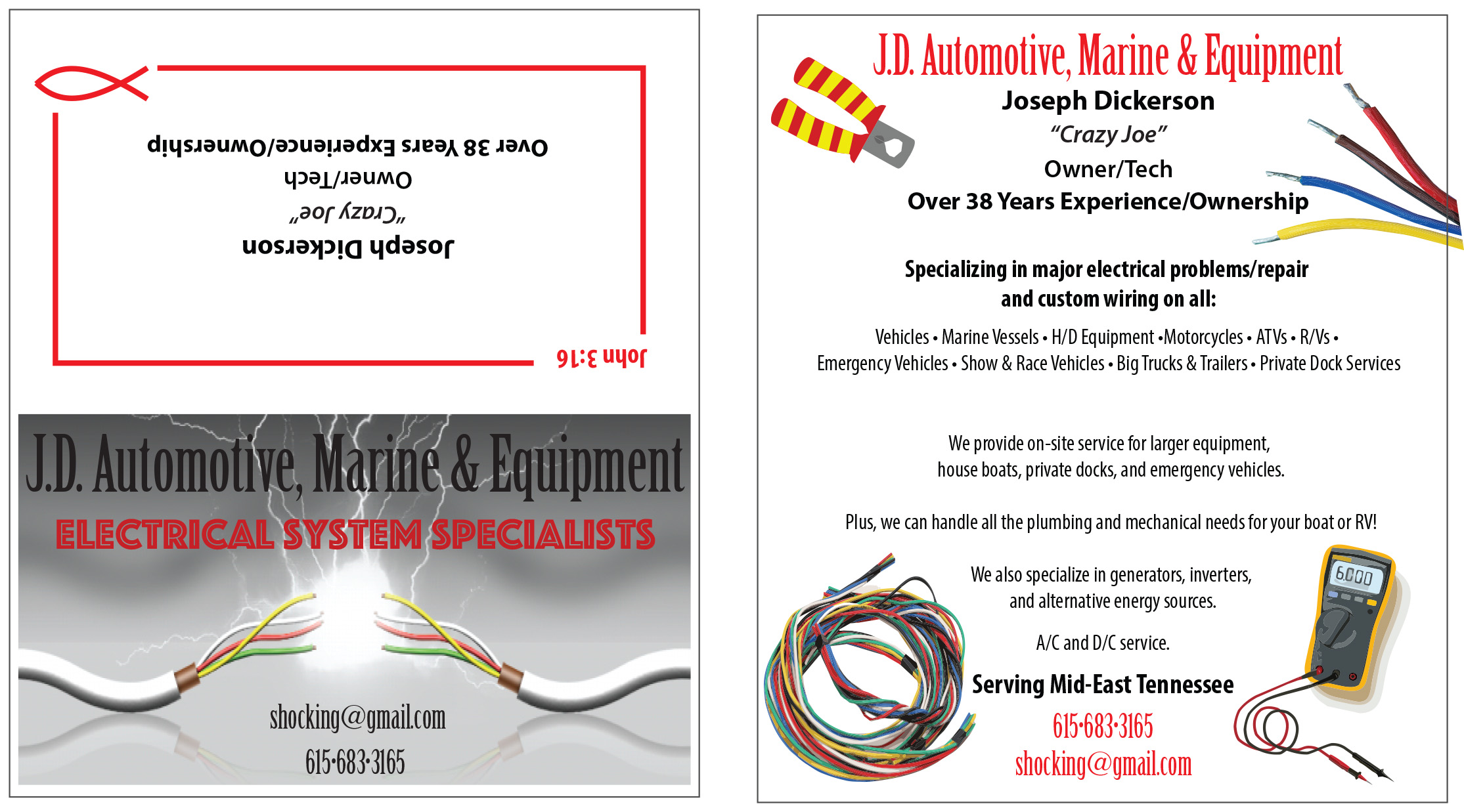 business card